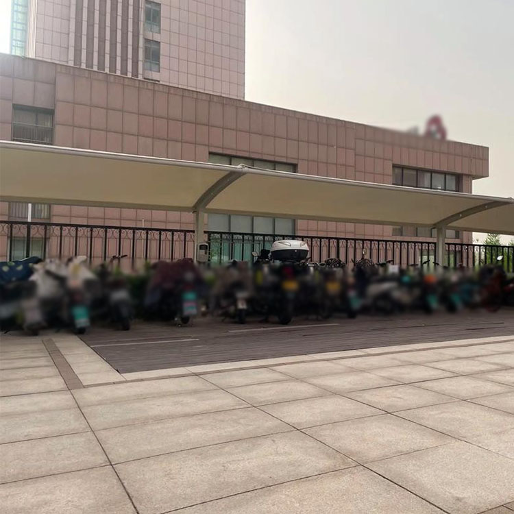 榆树市膜结构电动车棚