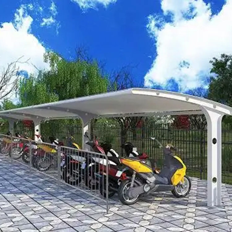 榆树市膜结构电动车棚